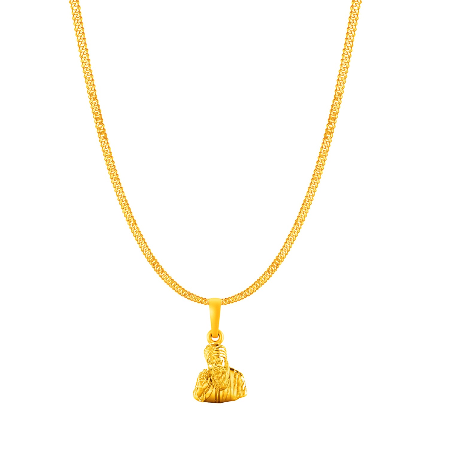 Guru Nanak with chain pendant 