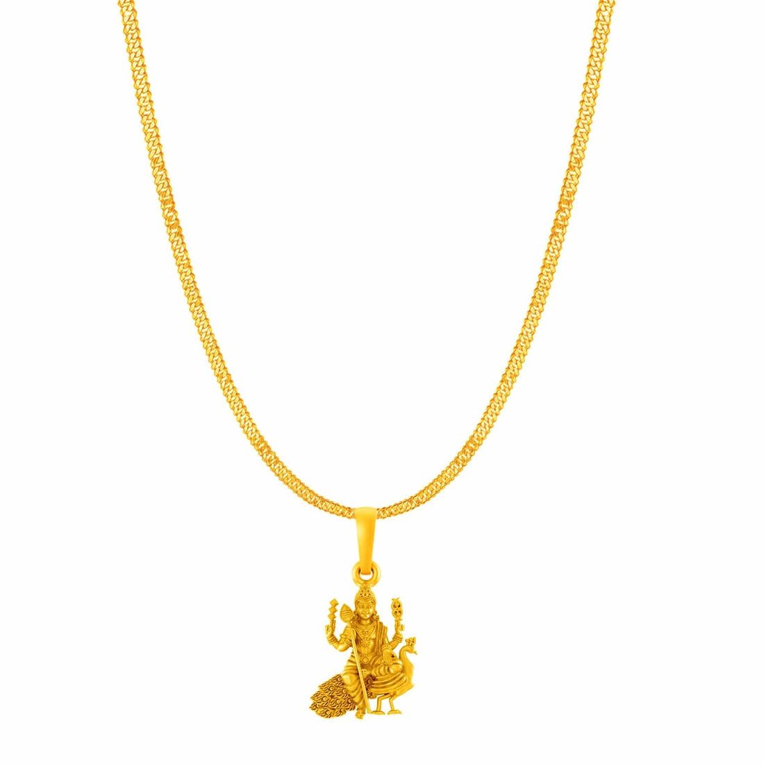 Kartikey with chain pendant 