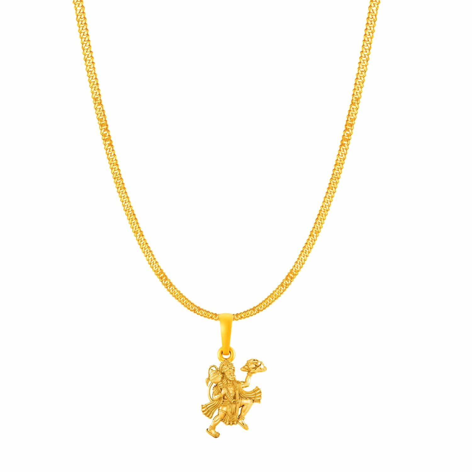 Hanuman with chain pendant 