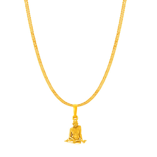 Swami Samarth with chain pendant 