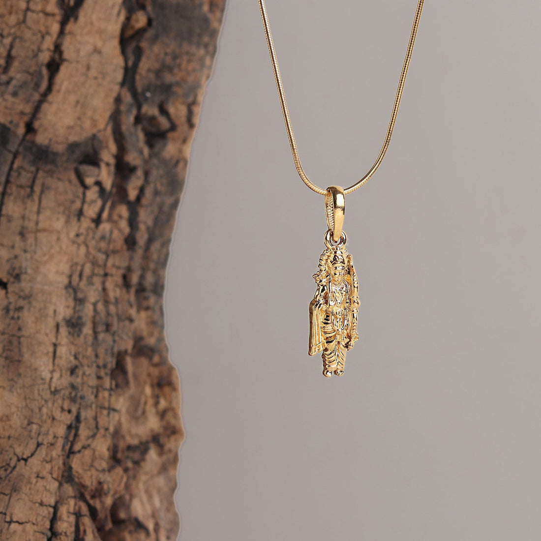 Ram with chain pendant 