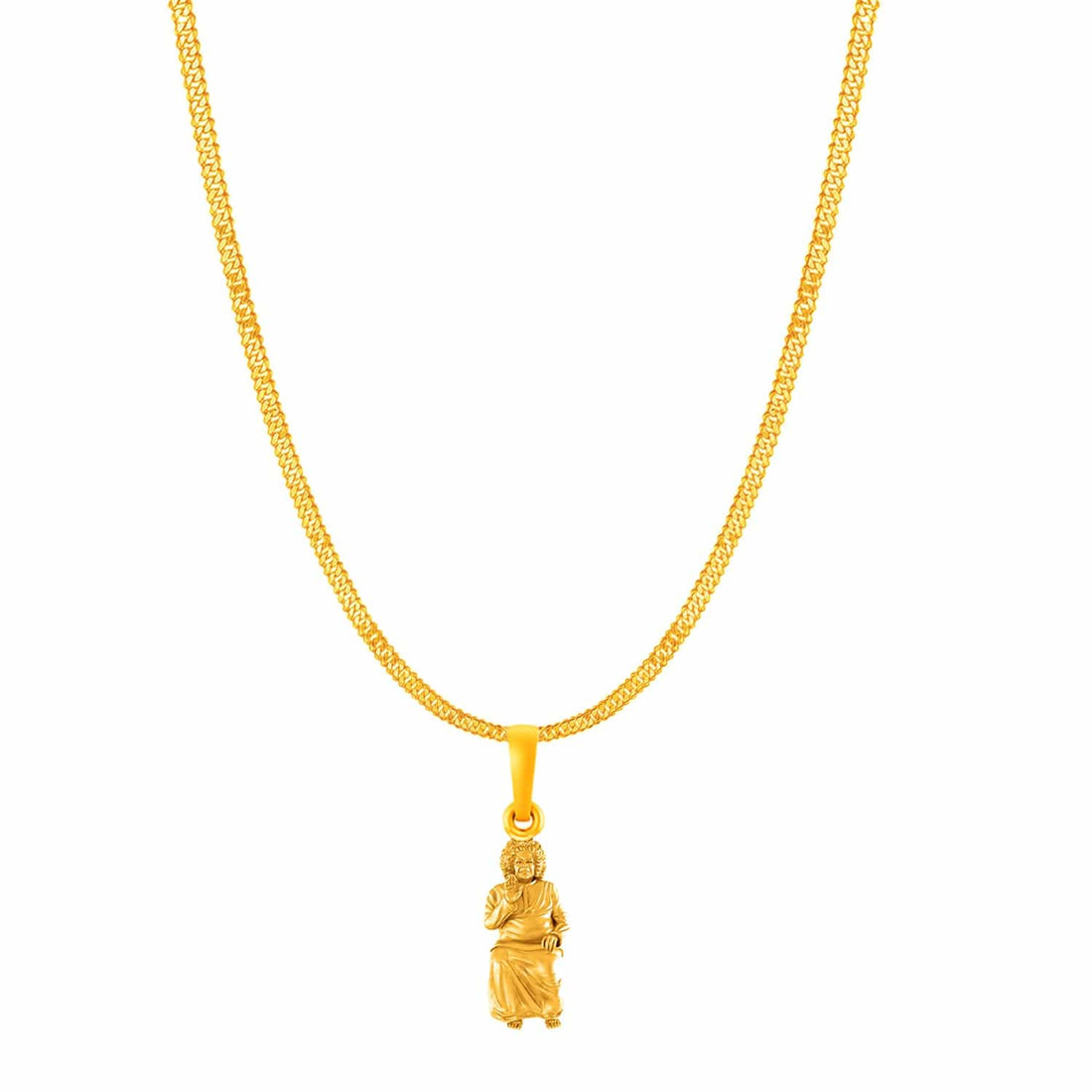Satya Sai with chain pendant 