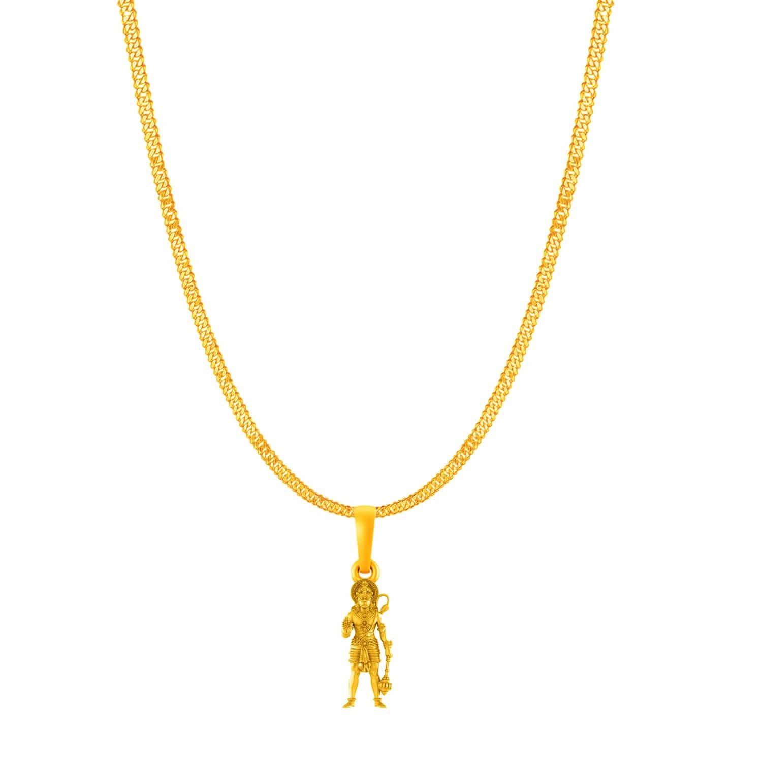 Hanuman with chain pendant 