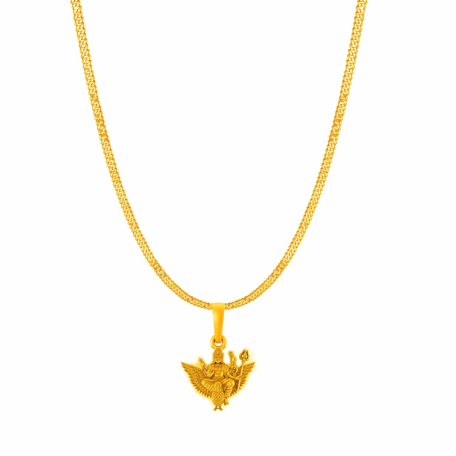 Shani Dev with chain pendant 