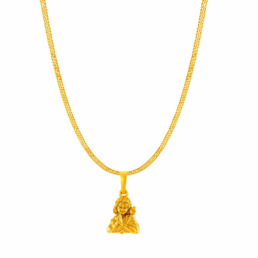 Kartikeya with chain pendant 