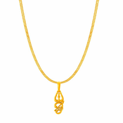 Om with chain pendant 