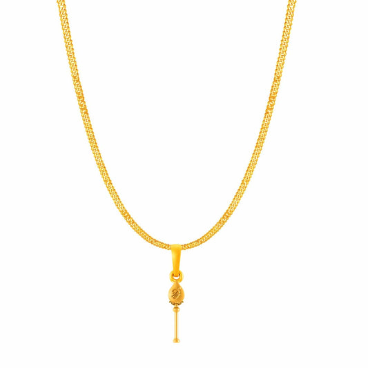 Kartikeya with chain pendant 