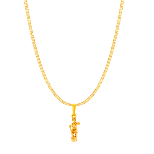 Hanuman with chain pendant 