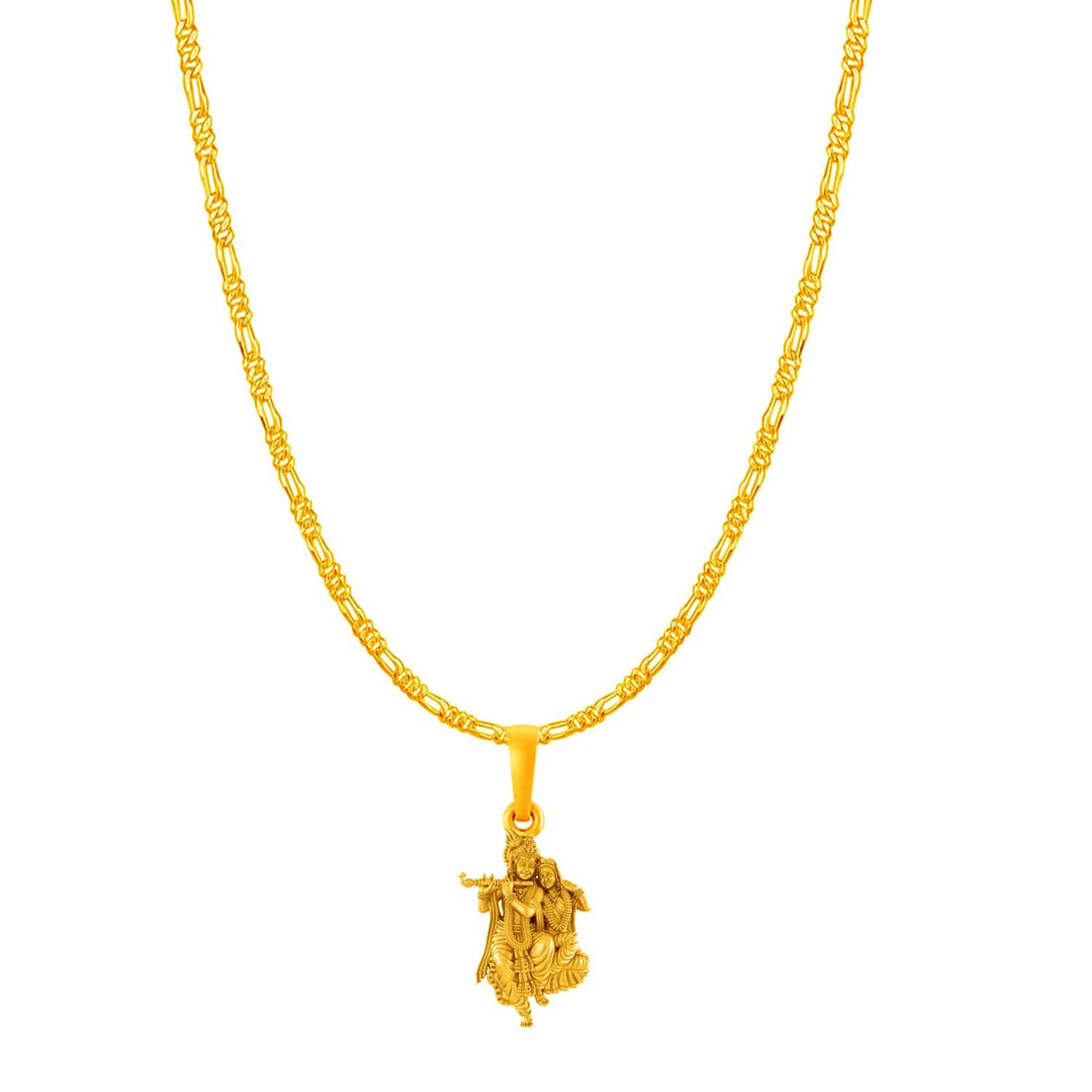 Radha Krishna chain pendant 