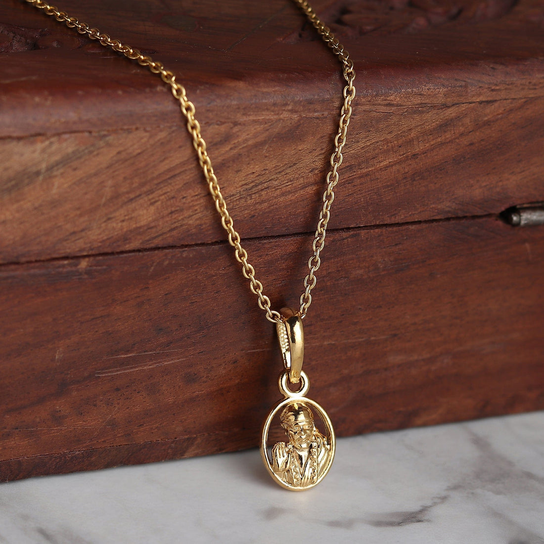 Sai Baba chain pendant 