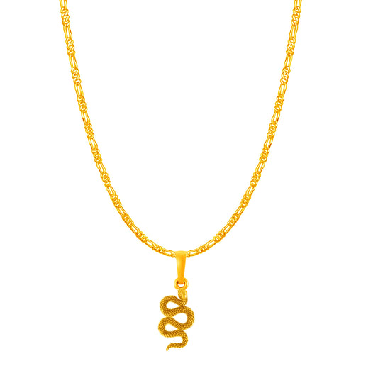 Snake chain pendant 