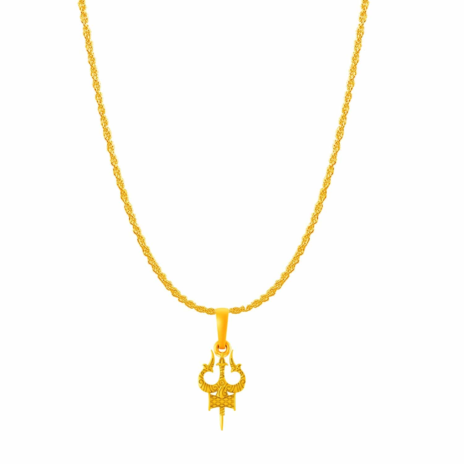 Trishul chain pendant 
