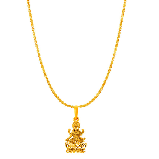 Laxmi Ji chain pendant 