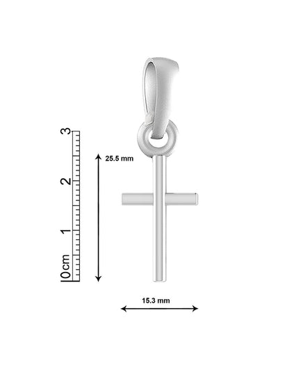 God Jesus Chain Pendant (Pendant with Rope Chain-22 inches) for Men & Women Pure Silver Lord Isa masih Chain Locket for Good Health & Wealth