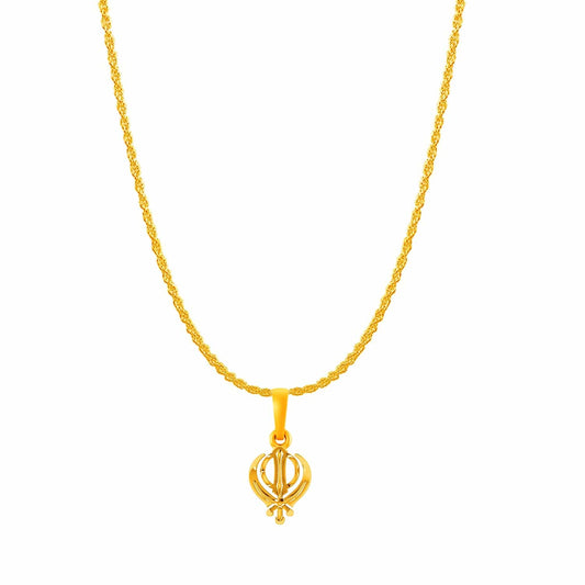 Sardar Symbol chain pendant 