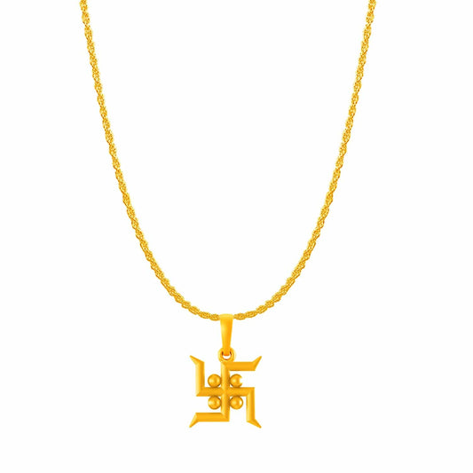 Swastik chain pendant 