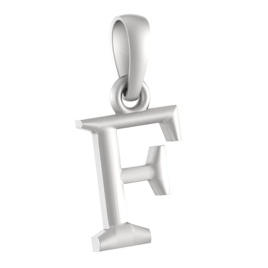 Akshat Sapphire Sterling Silver (92.5% purity) precious Name alphabet chain pendant (Pendnat with rope chain- 22 Inches) pure silver designer alphabet chain locket