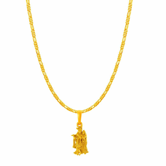 Radha Krishna chain pendant 