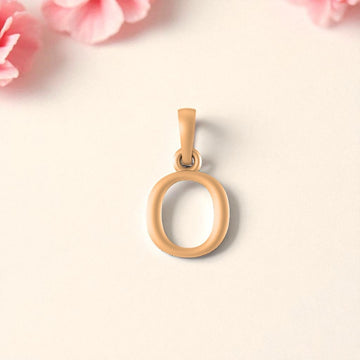 22 CT Gold Plated Silver (92.5% purity) precious and designer Name Alphabet Pendant by Akshat Sapphire For Men and women