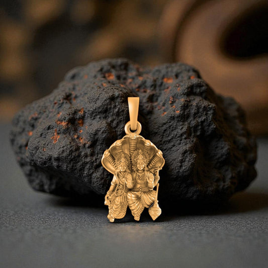 Big Vishnu Laxmi Pendant/locket