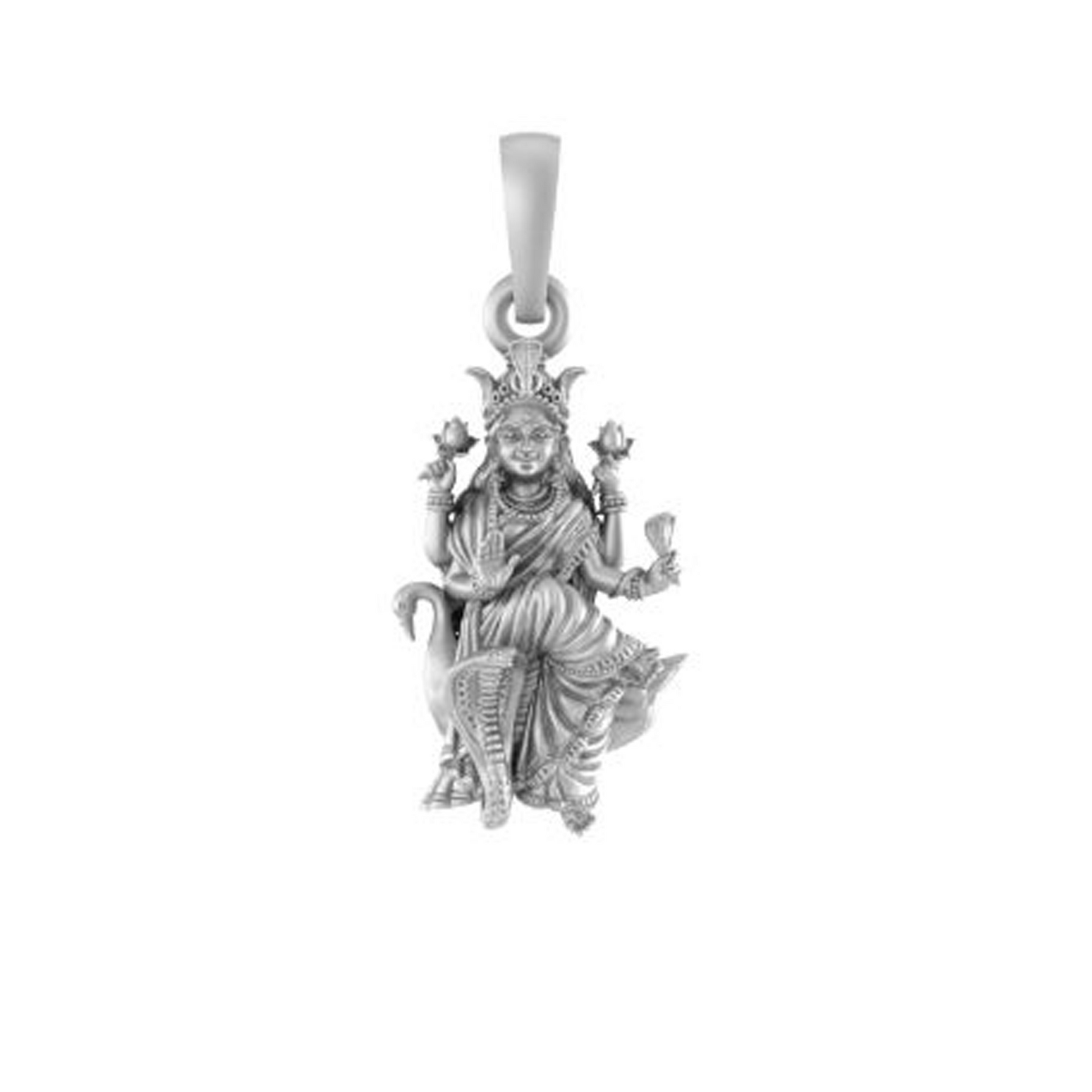 Silver goddess deals pendant