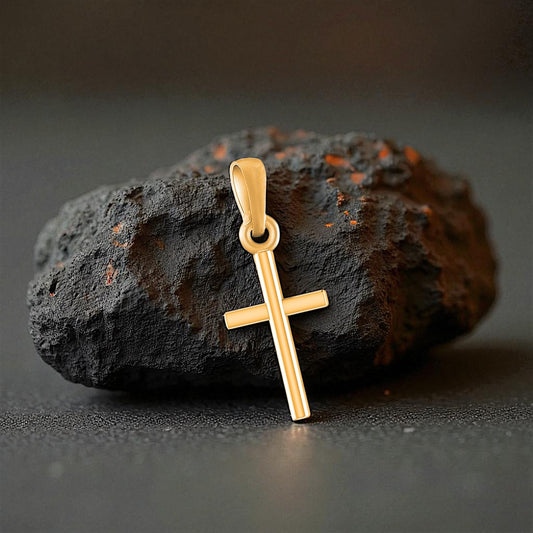 22 CT Gold Plated Silver (92.5% purity) God Jesus Christ Pendant for Men and Women