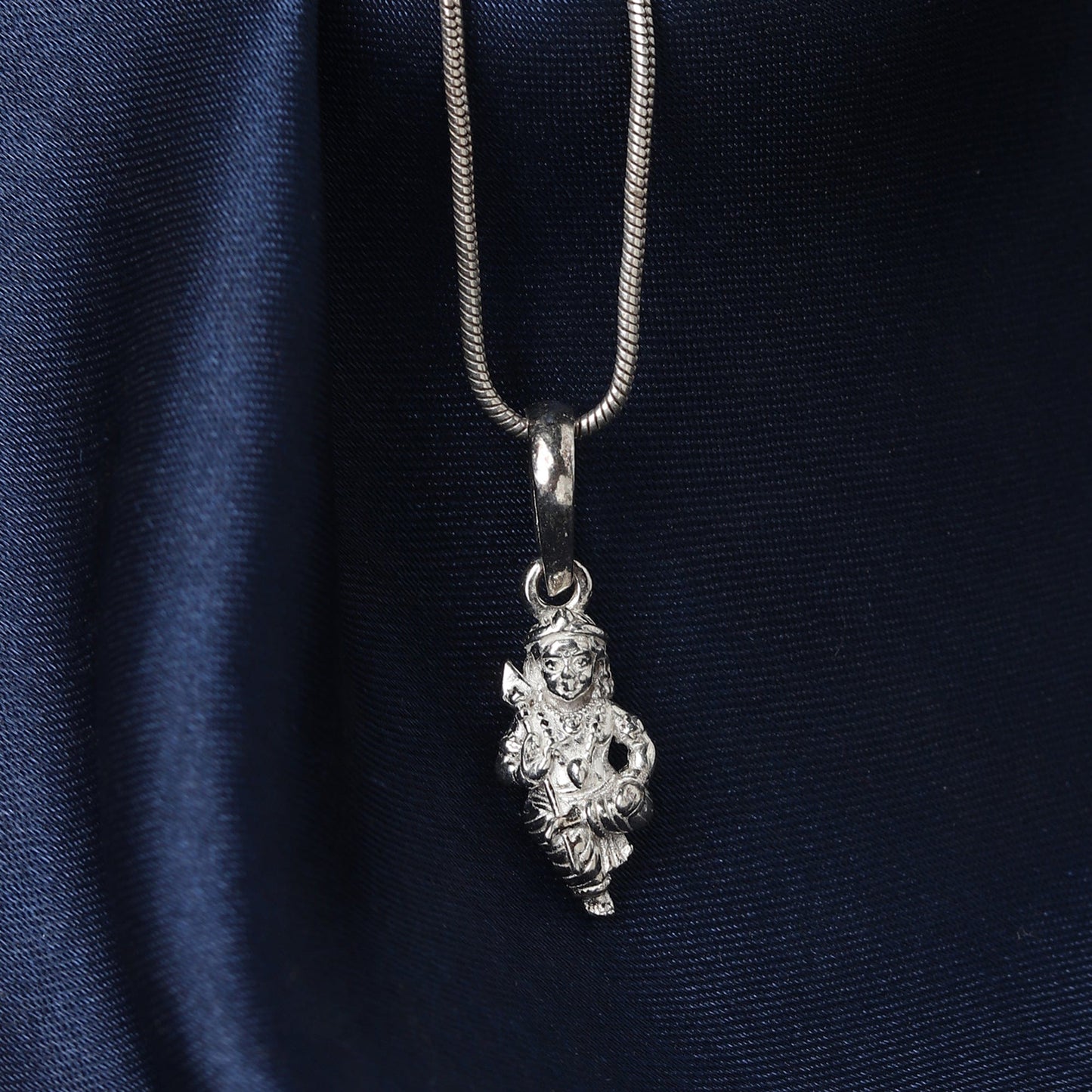 God Kartikeya Pure Silver 92.5% purity pendant by Murugan Pendant