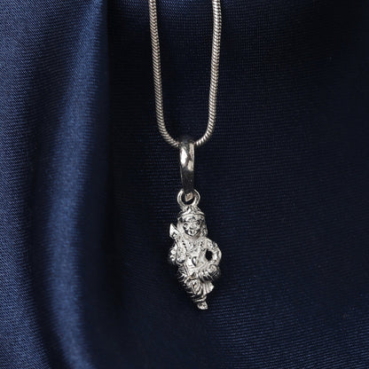 God Kartikeya Pure Silver 92.5% purity pendant by Murugan Pendant