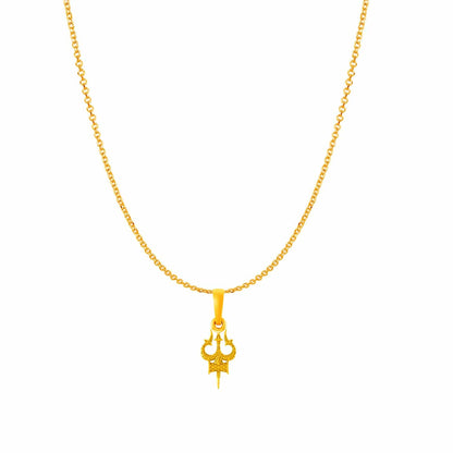 Trishul chain pendant 