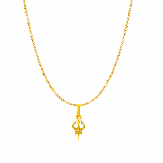 Trishul chain pendant 