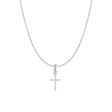 God Jesus Chain Pendant (Pendant with Anchor/ Cable Chain Chain) for Men & Women Pure Silver Lord Isa masih Chain Locket for Good Health & Wealth