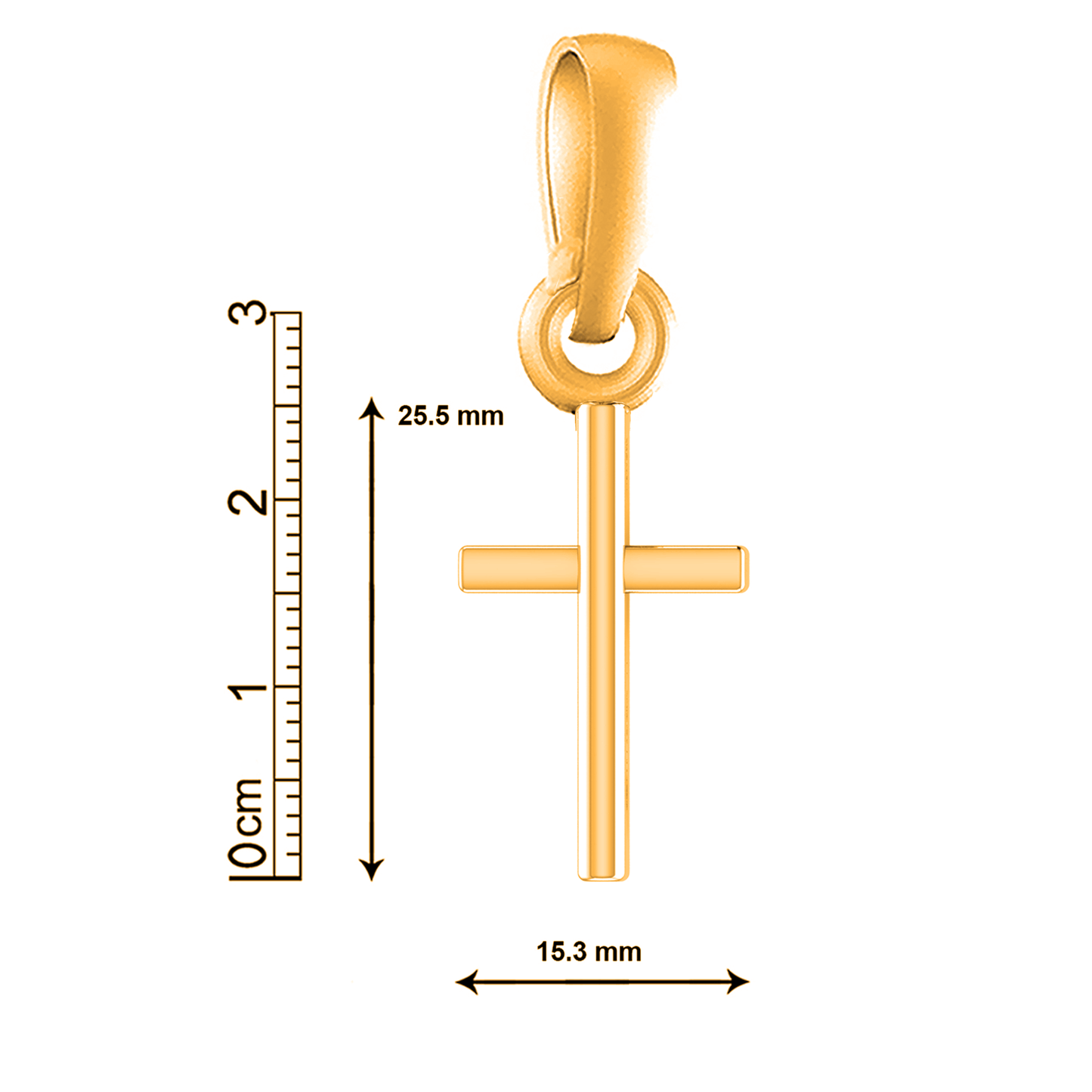 22KT Gold Plated Sterling Silver (92.5% Purity) God Jesus Chain Pendant (Locket with Anchor/ Cable Chain Chain) for Women