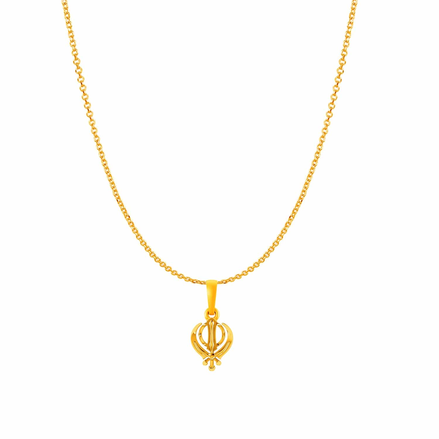 Sardar Symbol chain pendant 
