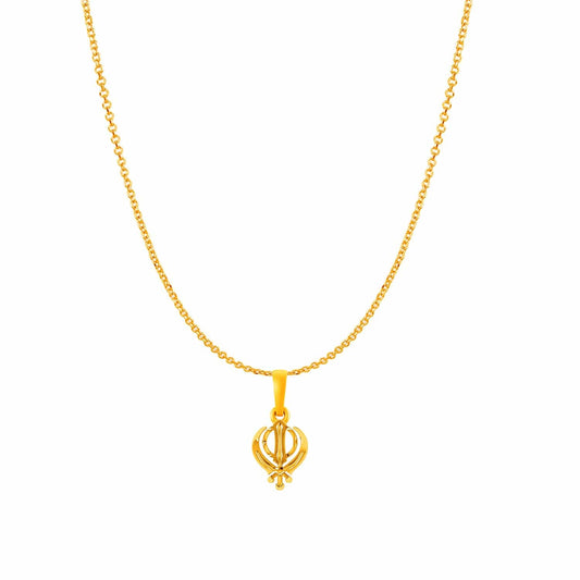 Sardar Symbol chain pendant 