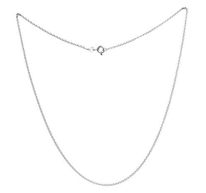 God Shiva Pure Silver 92.5% purity Chain pendant by Shiva Pendant (Pendant with Anchor Chain-18 inches)