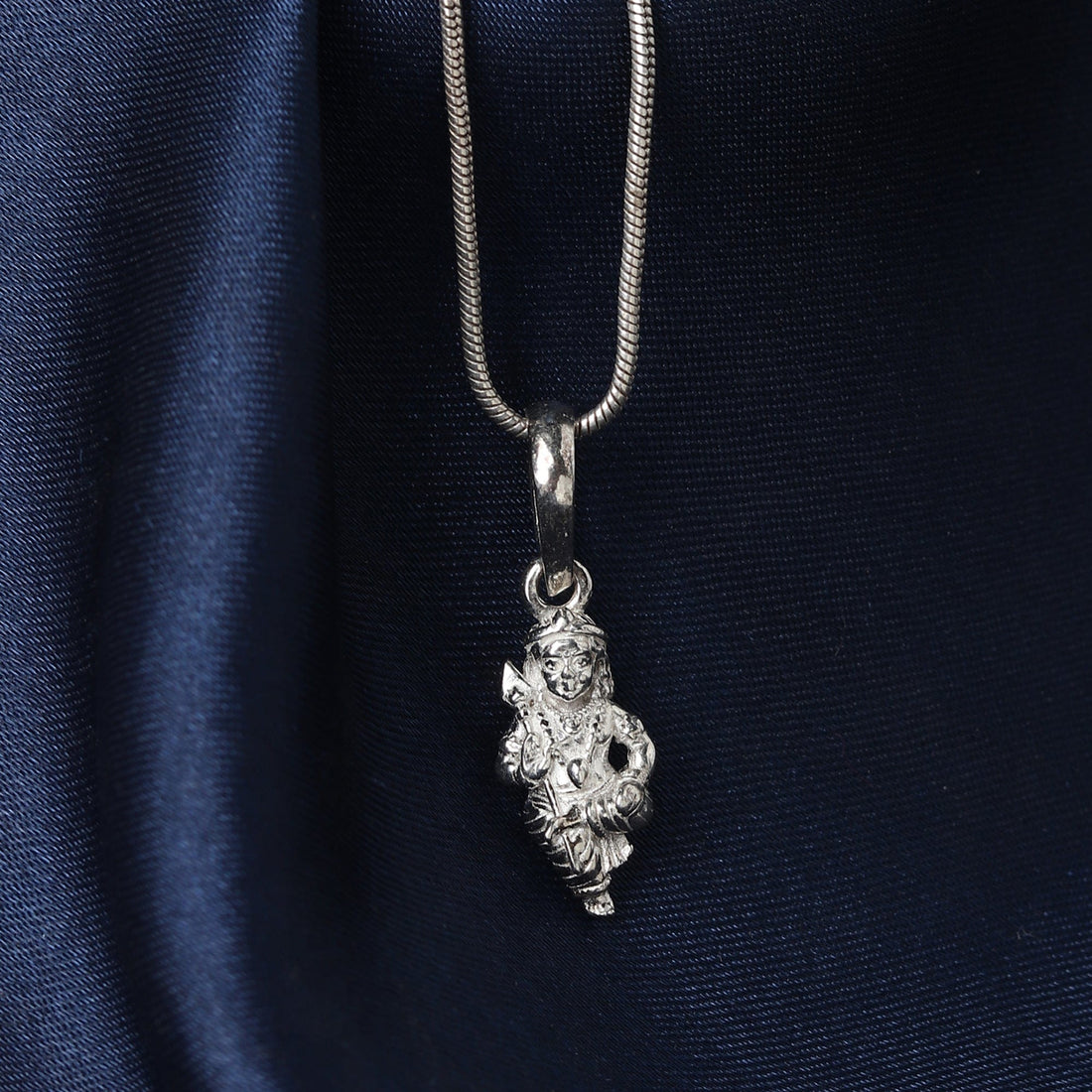 Kartikeya with chain pendant 