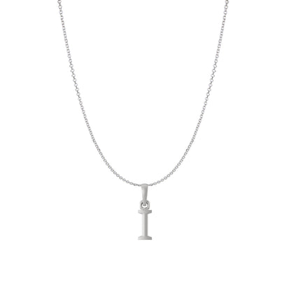 Akshat Sapphire Sterling Silver (92.5% purity) precious Name alphabet chain pendant (Pendnat with Anchor/Cable chain) pure silver designer alphabet chain locket
