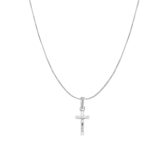 God Jesus Chain Pendant (Pendant with Box Chain) for Men & Women Pure Silver Lord Isa masih Chain Locket for Good Health & Wealth
