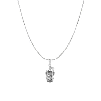 Lalitha Devi with chain pendant 