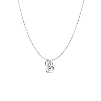 Akshat Sapphire Sterling Silver (92.5% purity) God Ganesha Chain Pendant (Pendant with Box Chain) for Men & Women Pure Silver Lord Ganapathy Chain Locket for Good Health & Wealth