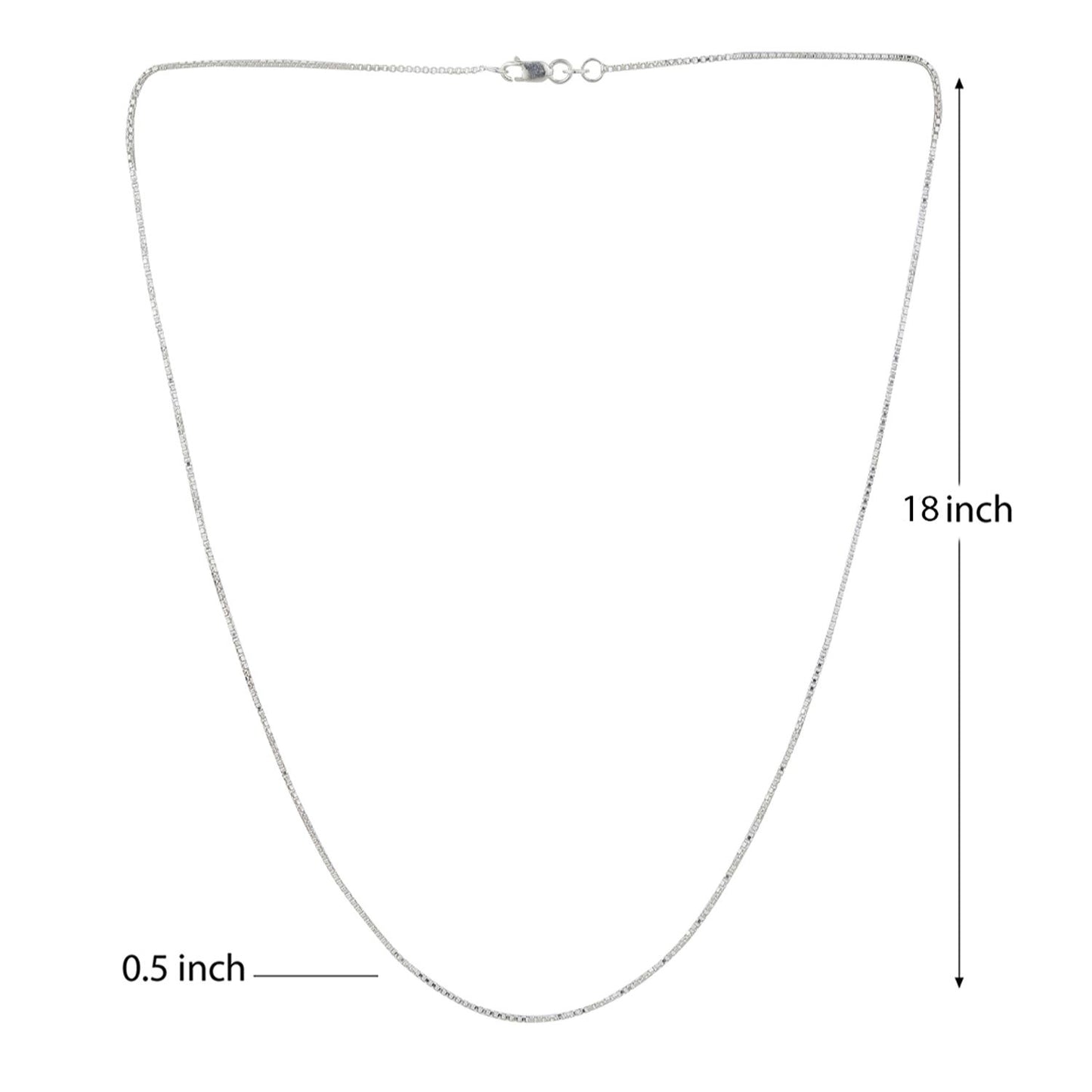 Sterling Silver (92.5% Purity) Pure Silver Stylish and Fashionable Fish Chain Pendant (Locket with Box Chain) for Men & Women