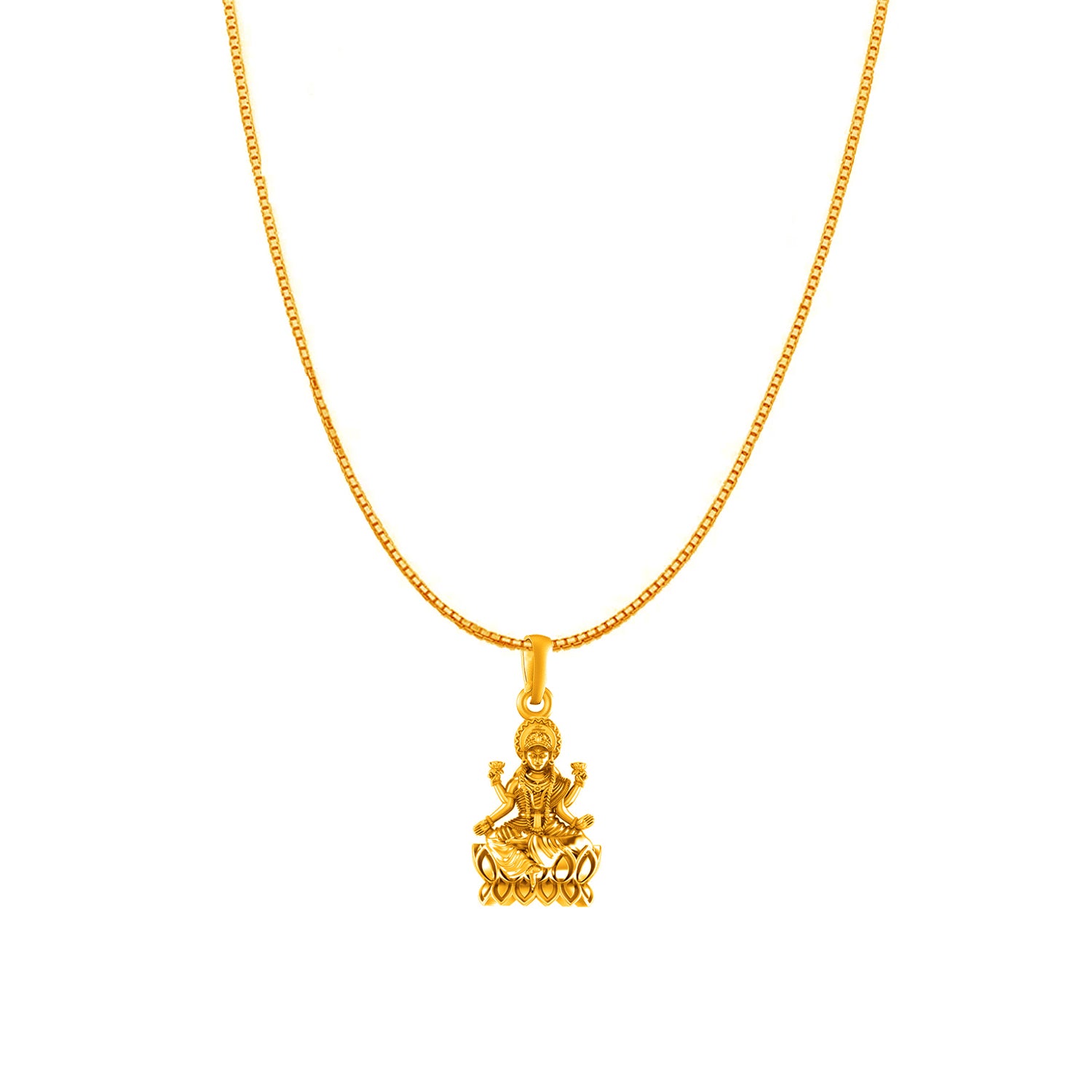 Laxmi Ji chain pendant 