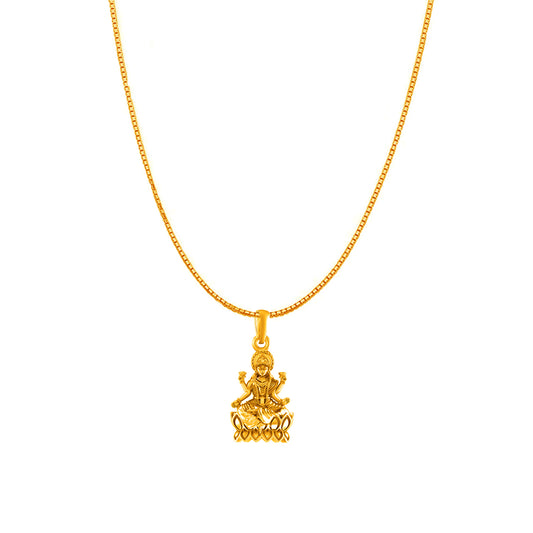 Laxmi Ji chain pendant 