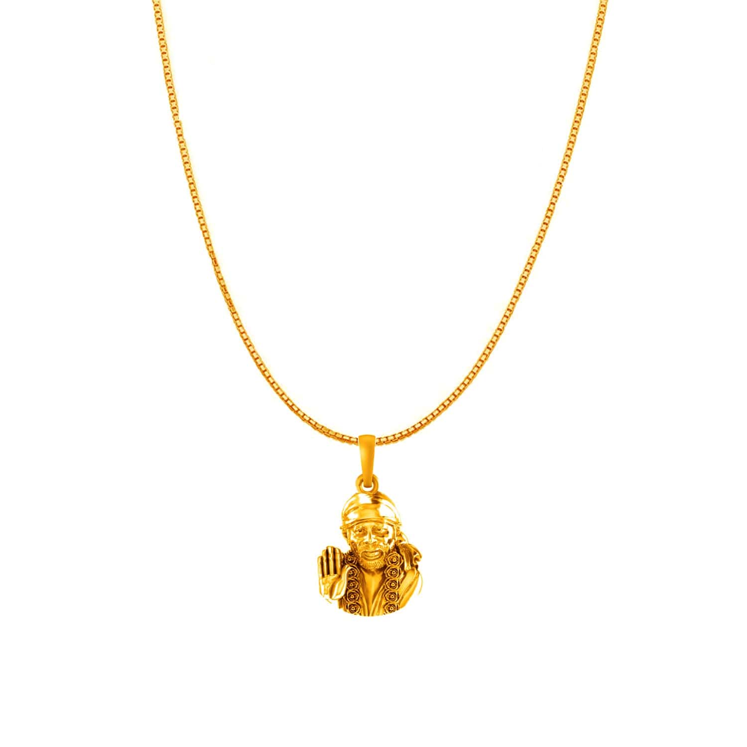 Sai Baba chain pendant 