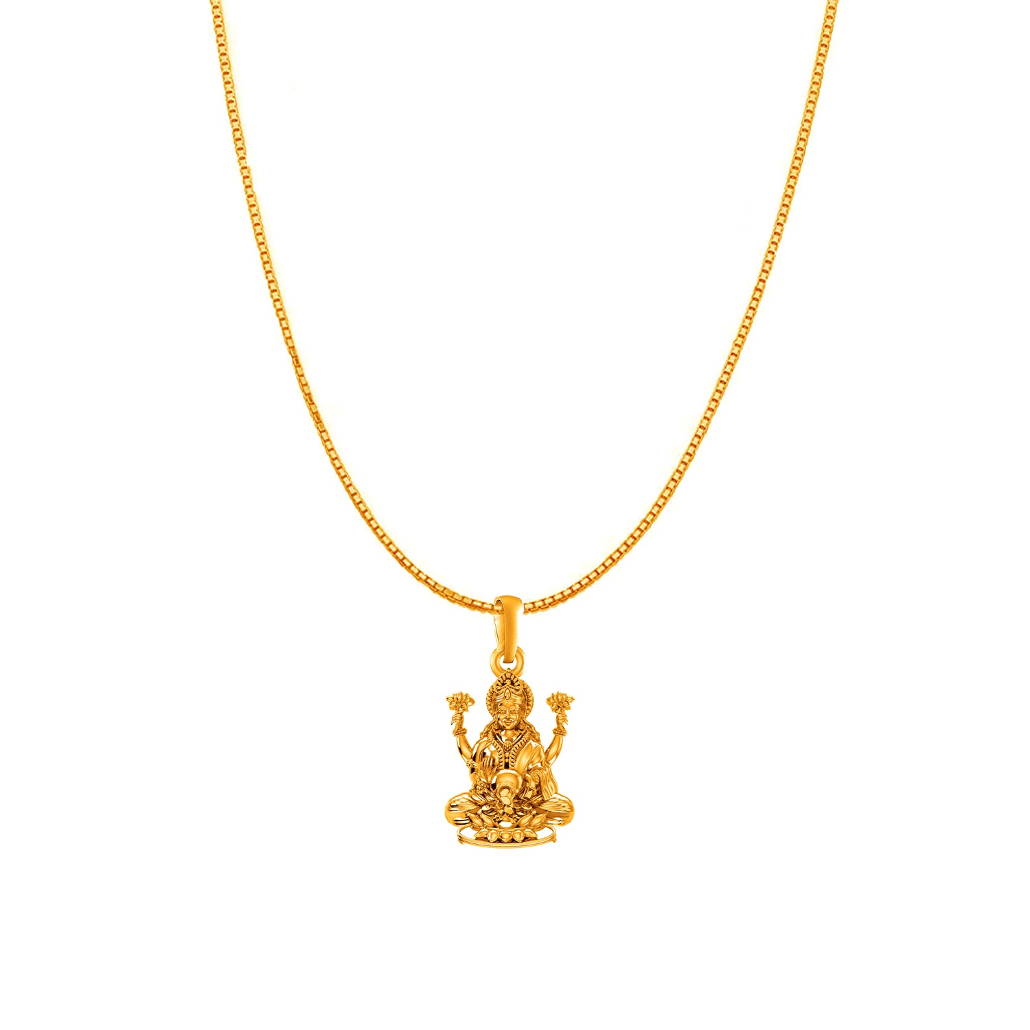 Laxmi Ji chain pendant 