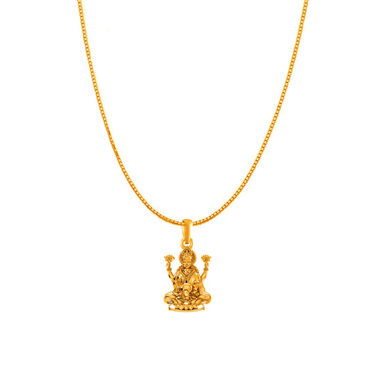 Laxmi Ji chain pendant 