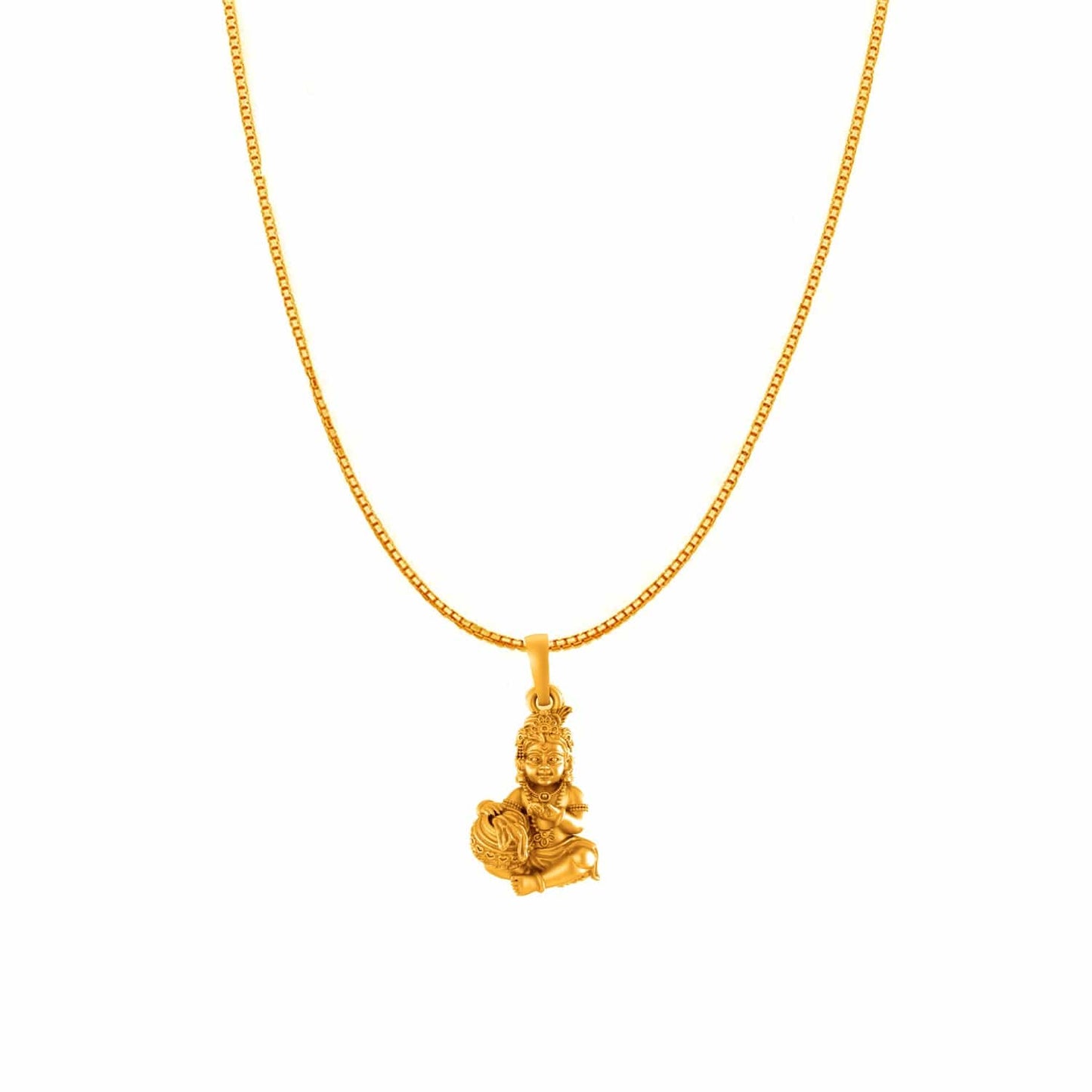 Laddu Gopal chain pendant 