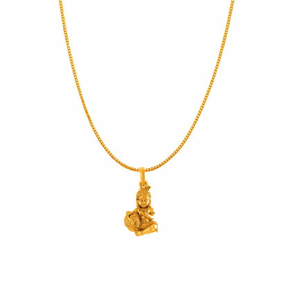 Laddu Gopal chain pendant 