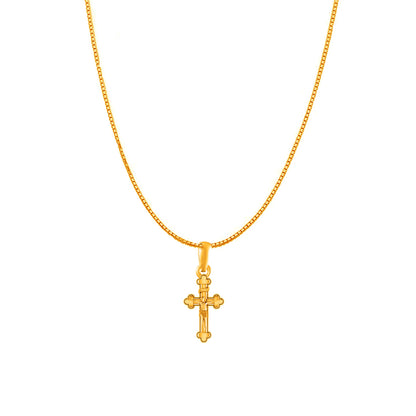 Jesus Cross chain pendant 