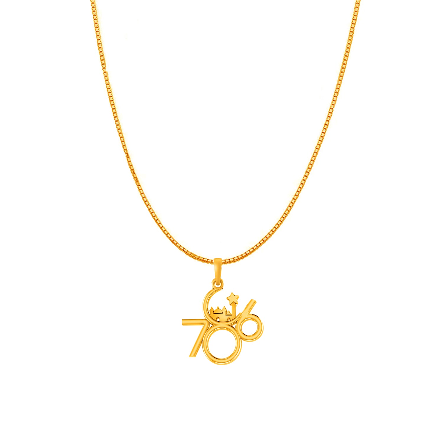 786 chain pendant 